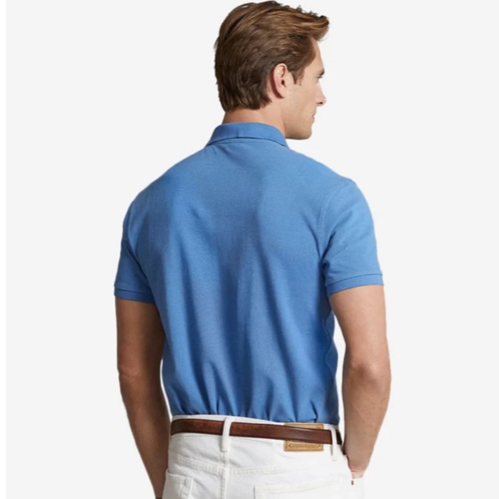 Polo by Ralph Lauren Blue Polo Shirt - Picture 2 of 4